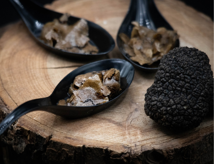 image de l'actualités : Cuillère apéritive à la truffe fraîche