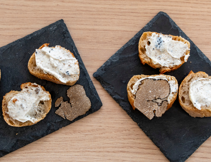 image de l'actualités : Fromage frais à la truffe