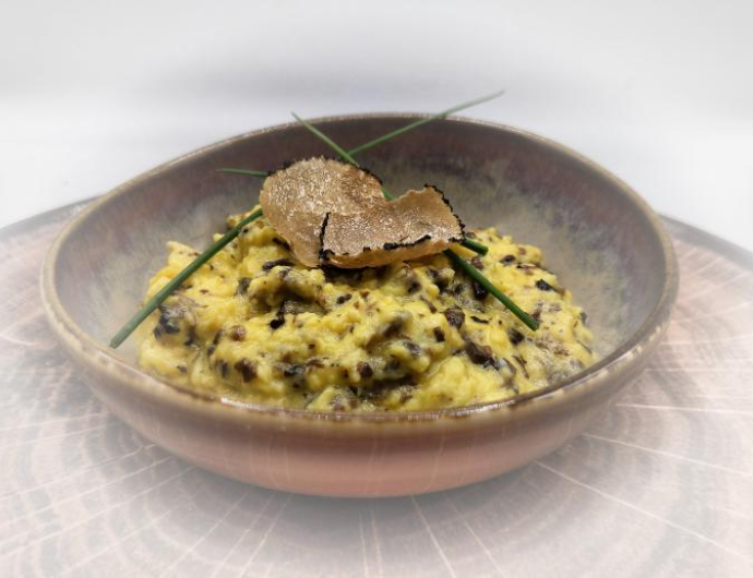image de l'actualités : Œufs brouillés à la truffe