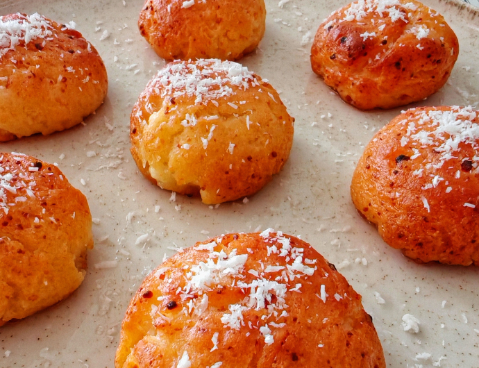 image de l'actualités : Gougères à la crème de parmesan à la truffe blanche